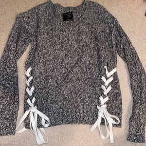 Abercrombie and Fitch Sweater with Tie details